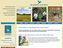 Tablet Screenshot of branfordlandtrust.org